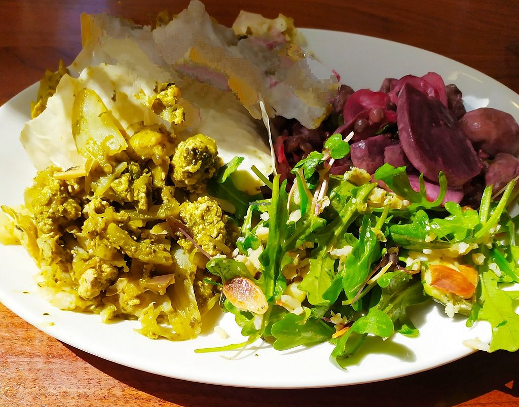 colorful Plant based lunch