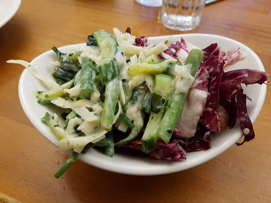 Noodles & pea salads